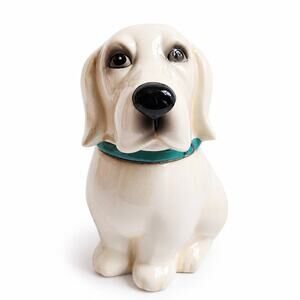 Pioneer Woman Cookie Jar Lucy Labrador Retriever White Lab Dog Retired 11.5”